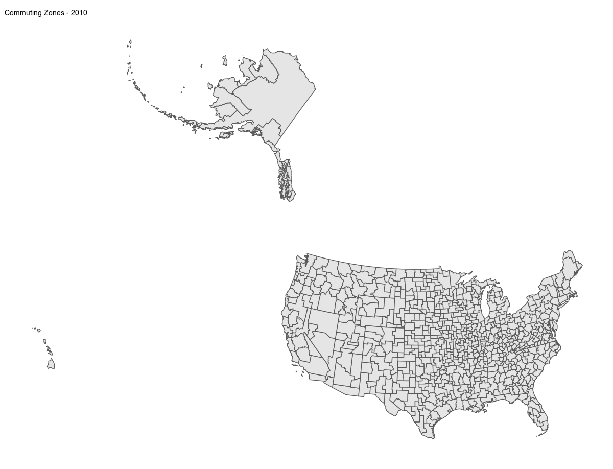 Commuting Zones